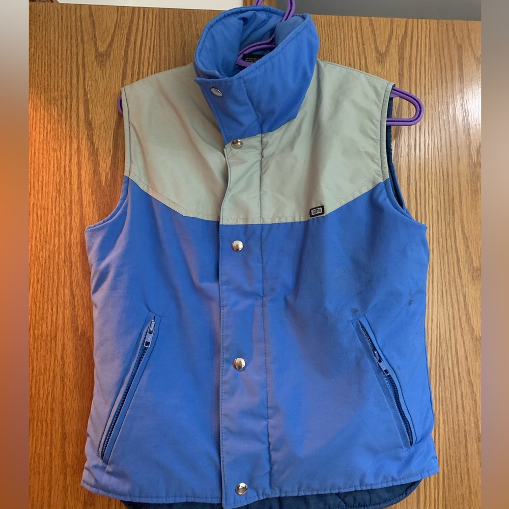 True vintage puffer vest